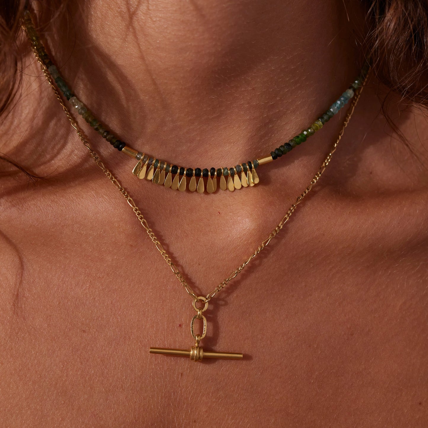 Fob Gold Necklace