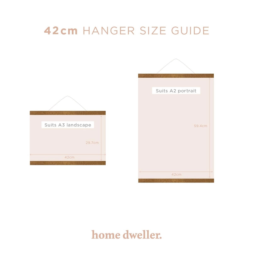 Magnetic Print Hanger Frame 42cm