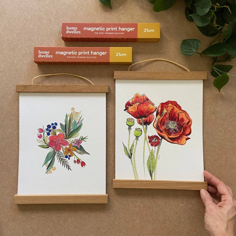 Magnetic Print Hanger Frame 21cm