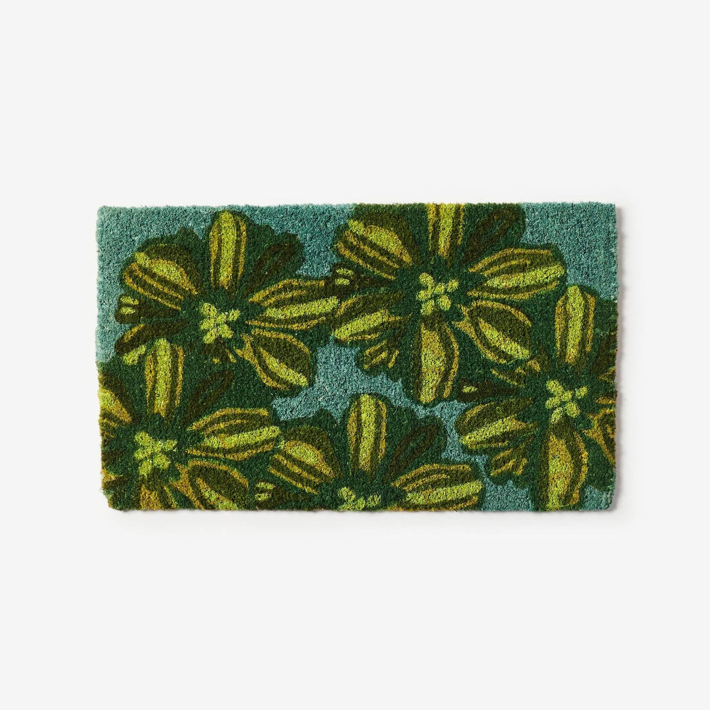 Bonnie and Neil Candy Teal Door Mat