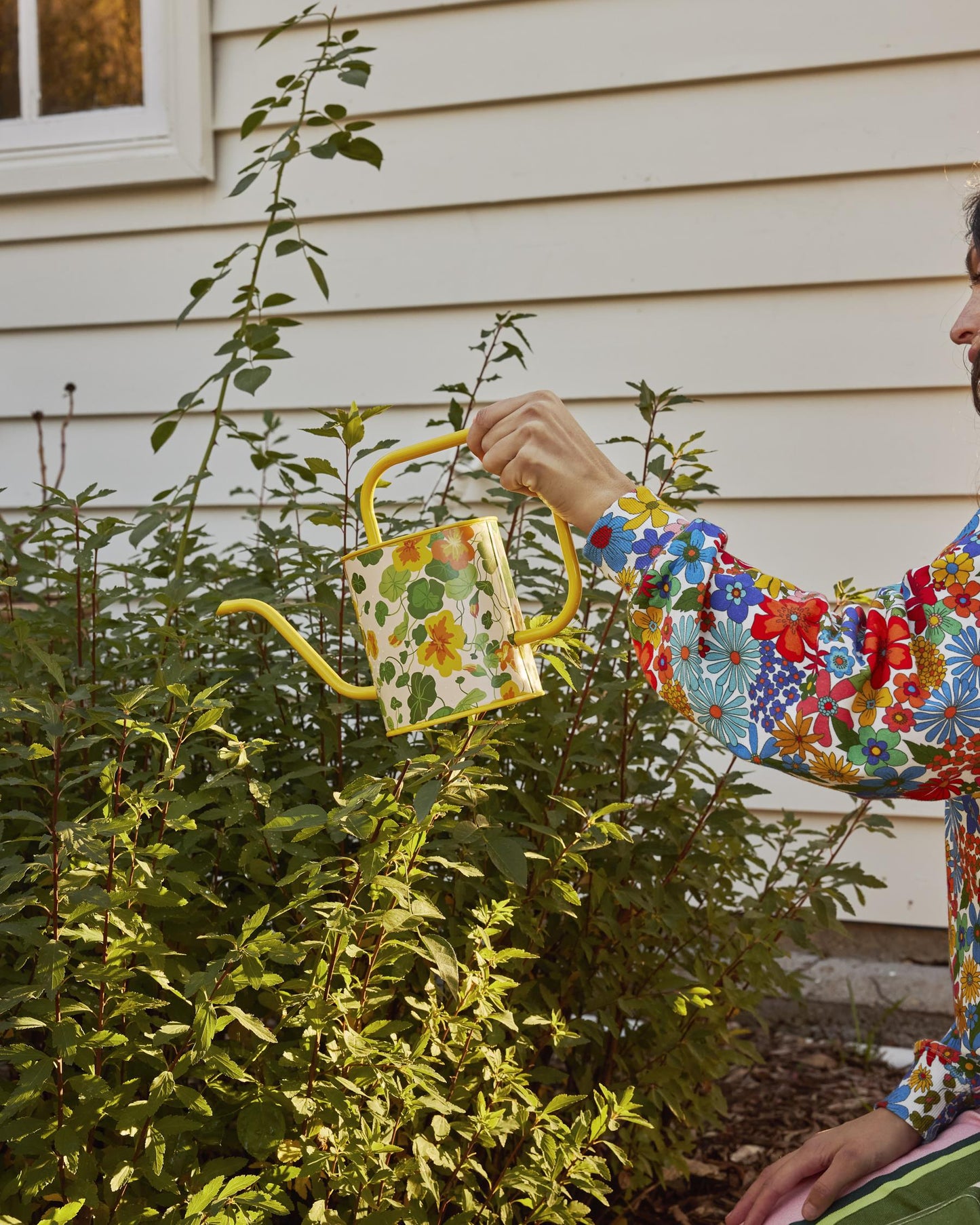 Nasturtium Watering Can