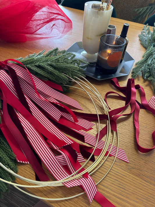 Maria's Handmade Limited edition Modern Wreath