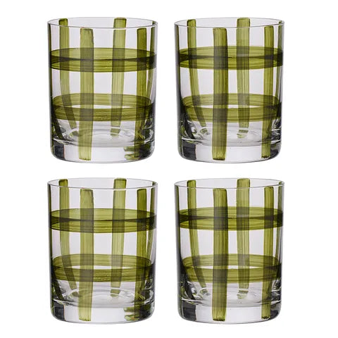 Max Glass Tumbler Set of 4 - PICK UP ONLY