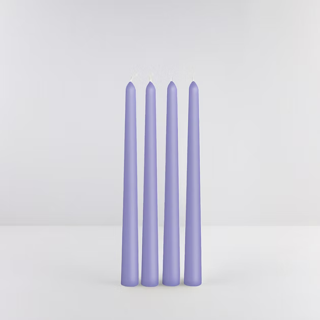 Taper Candles -Violet