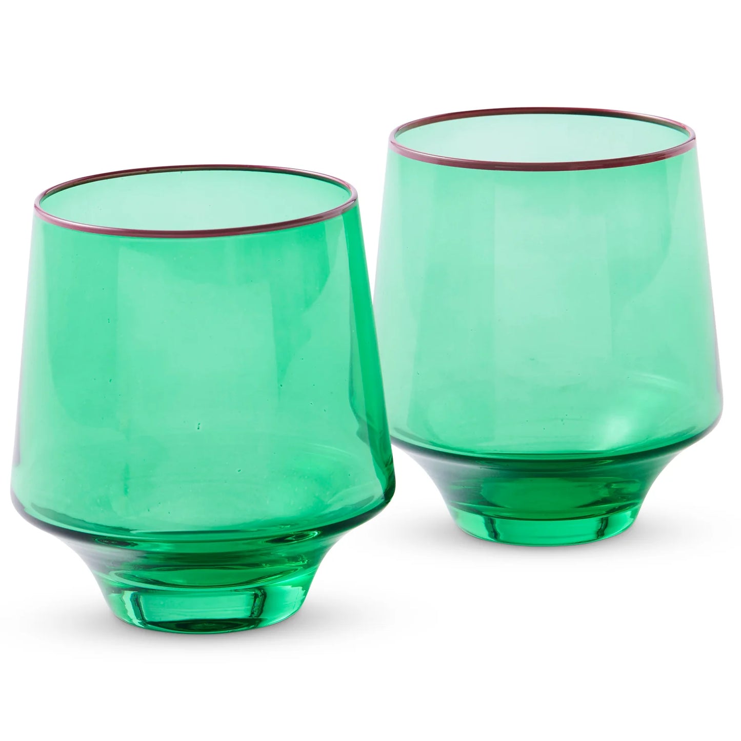 Jaded Tumbler Glass 2P Set One Size