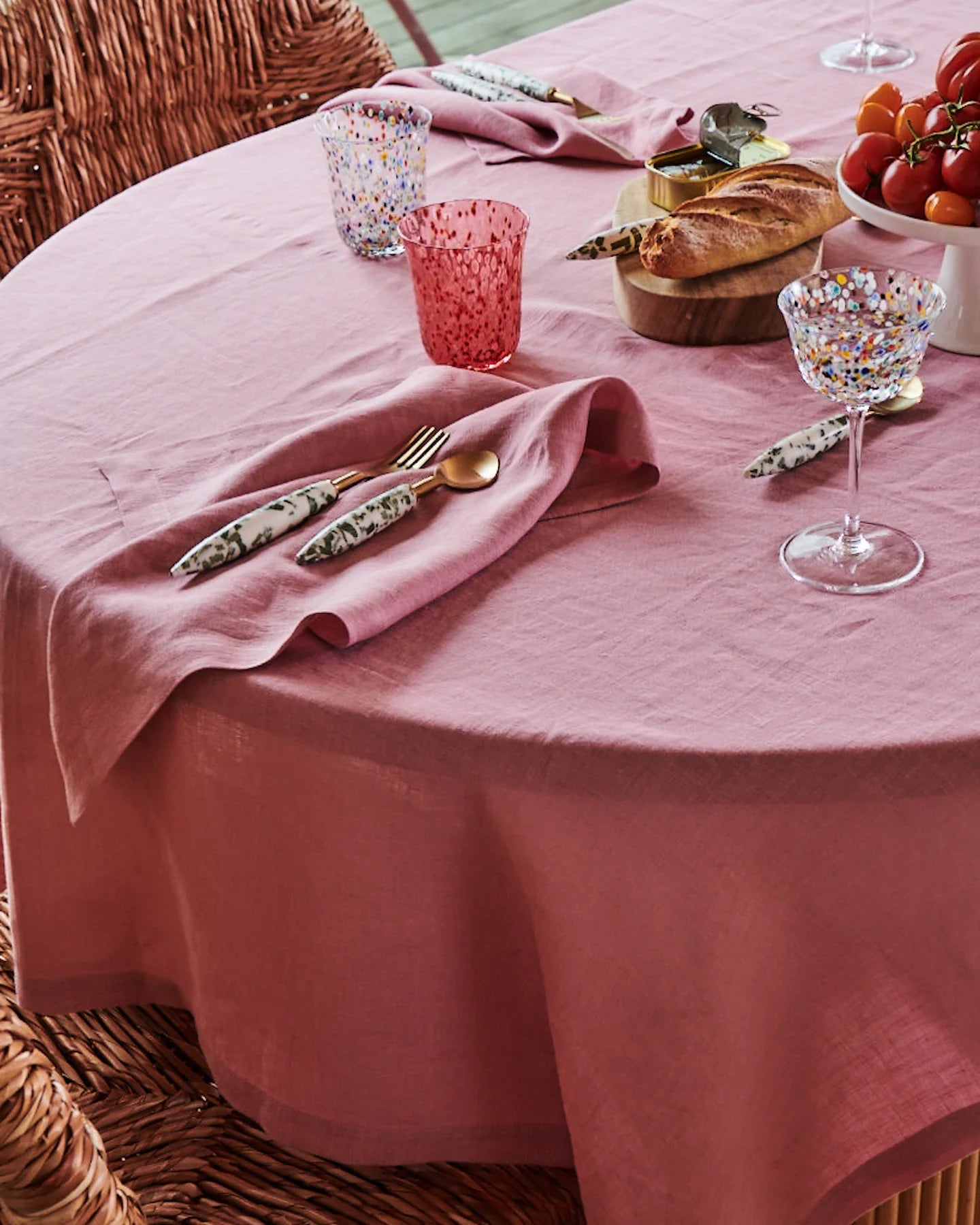 Party Speckle Tumbler Glass 2P Set