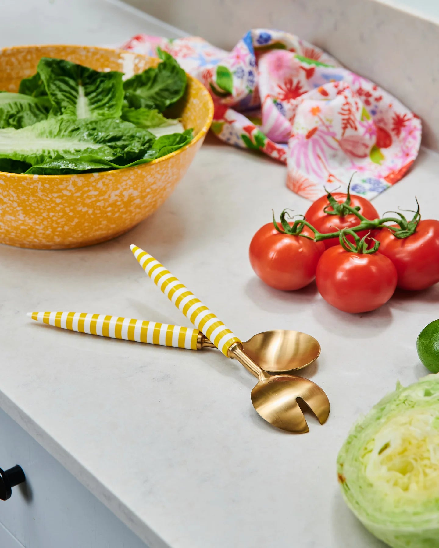 Sole Brasserie Salad Servers One Size