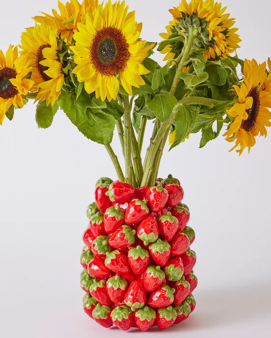 Strawberry Jam Vase- PICK UP ONLY