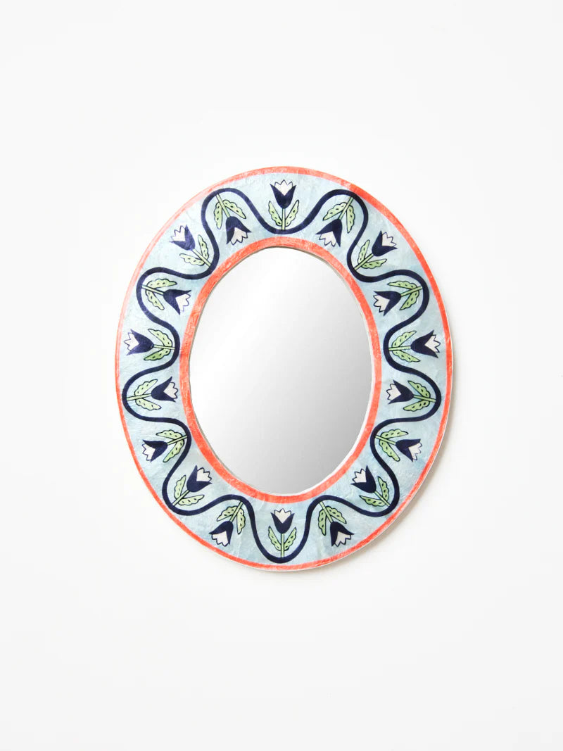 SAMIRA MIRROR BLUE LOTUS