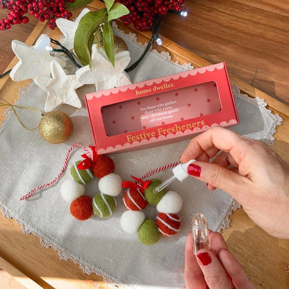 Festive Fresheners - Reusable Scented Ornaments