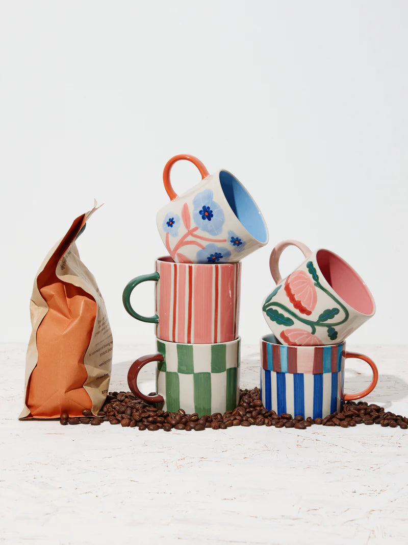 BLOOMIE PINK FLOWER MUG