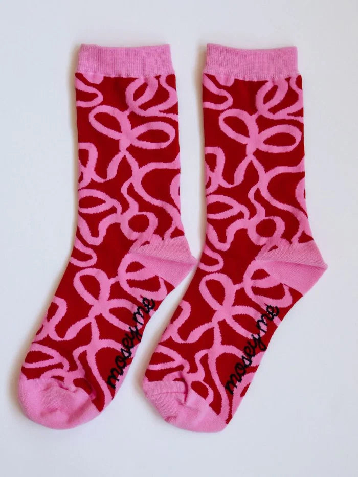 Ribbon Socks