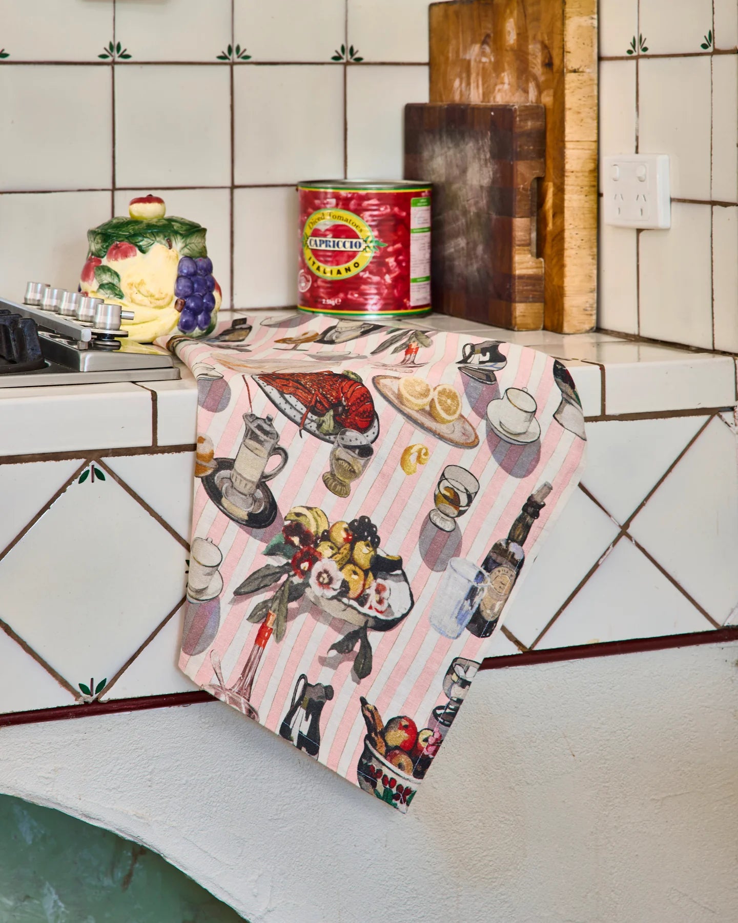 Kip&Co x Margaret Preston Still Life Tea Towel One Size