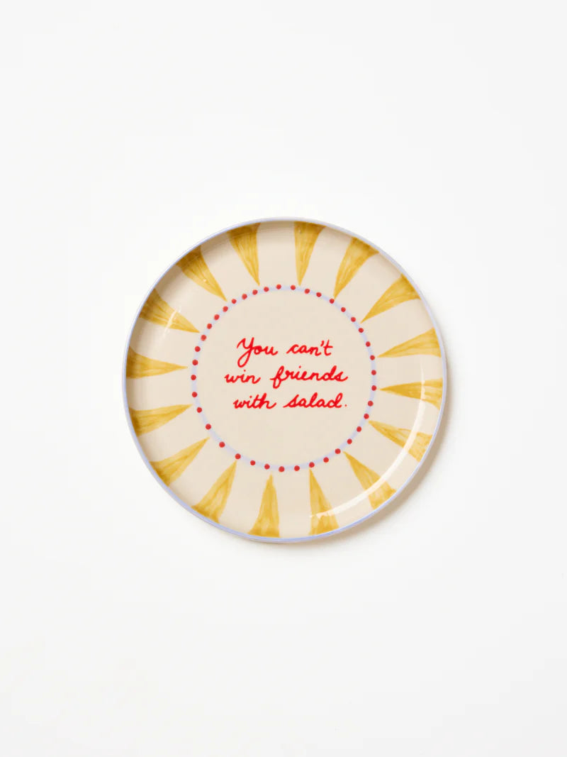 LOVE NOTES PLATE WIN FRIENDS