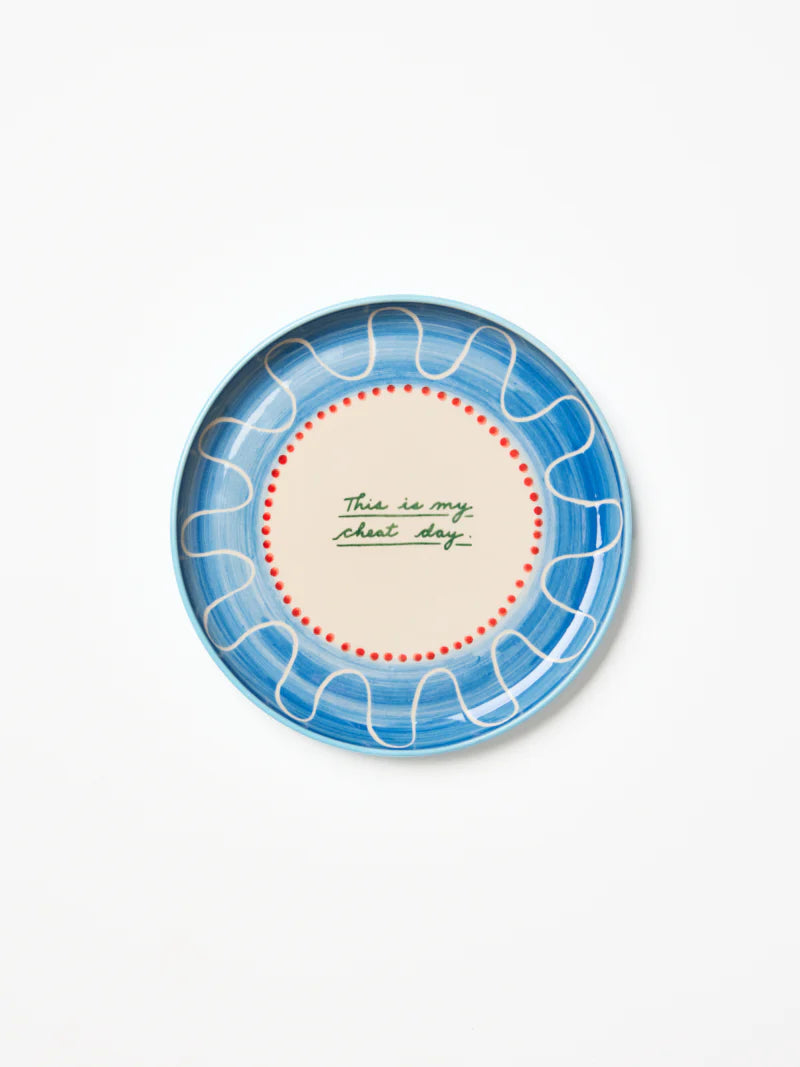 LOVE NOTES PLATE CHEAT DAY