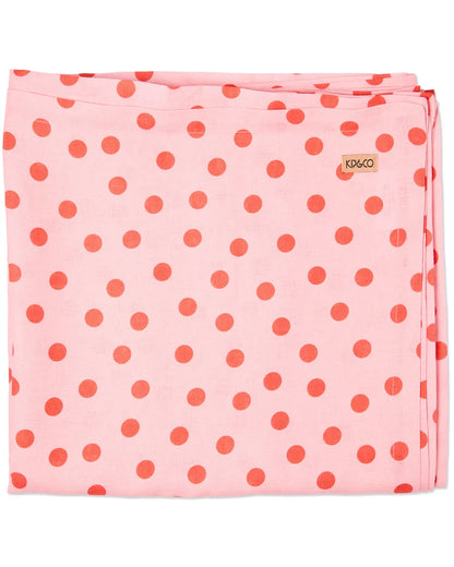 Polkadot Pink Tablecloth