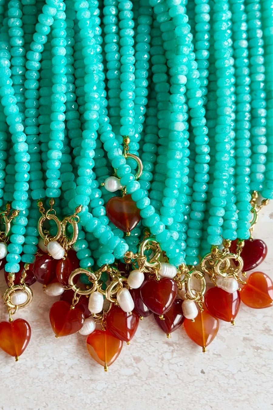 Santorini Heart Necklace