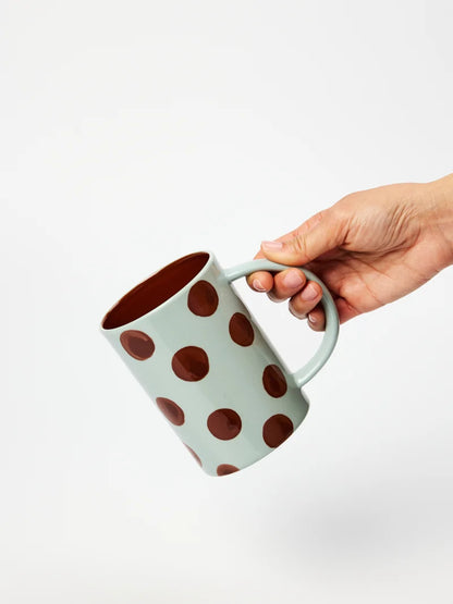 HAPPY MUG SPOT BROWN