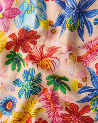 Wild Flowers In Bloom Tablecloth Round
