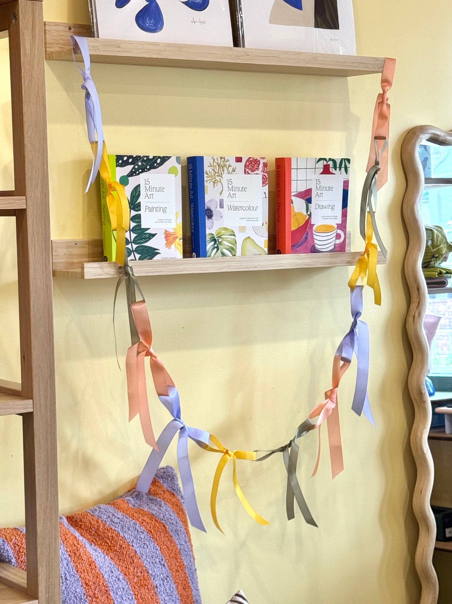 Pastel Bow Garland