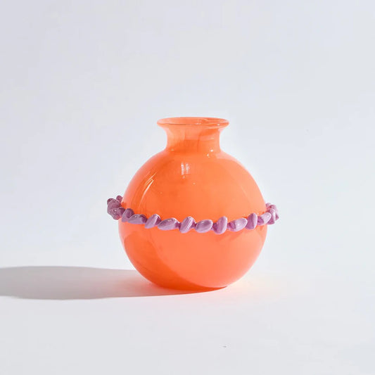 Gambel Tangerine Vase - PICK UP ONLY