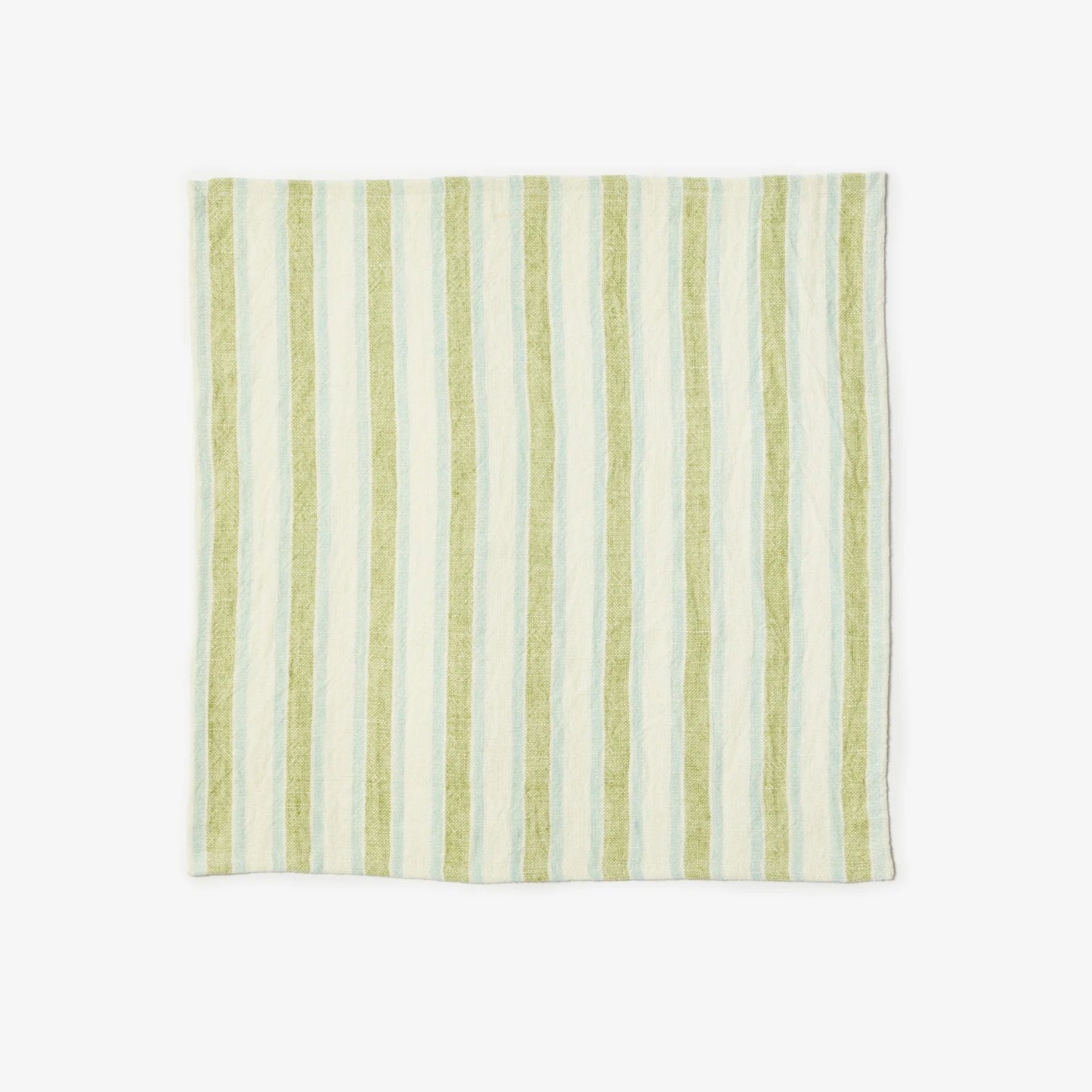 Linear Green Napkins