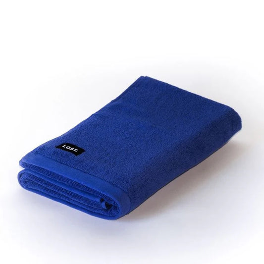 ELECTRIC BLUE BATH TOWEL