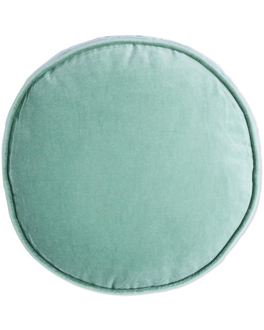 Pistachio Velvet Pea Cushion