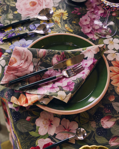 Cottage Garden Eden 4P Napkin Set