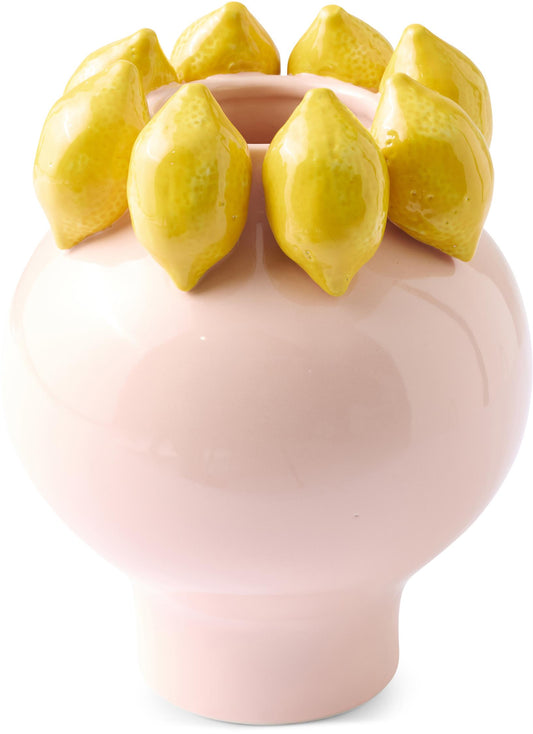 Lemon Spritz Vase