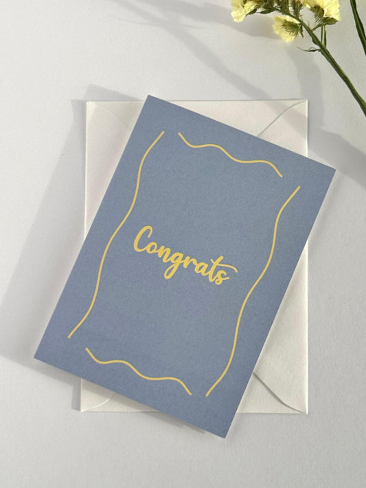 Congrats Greeting Card