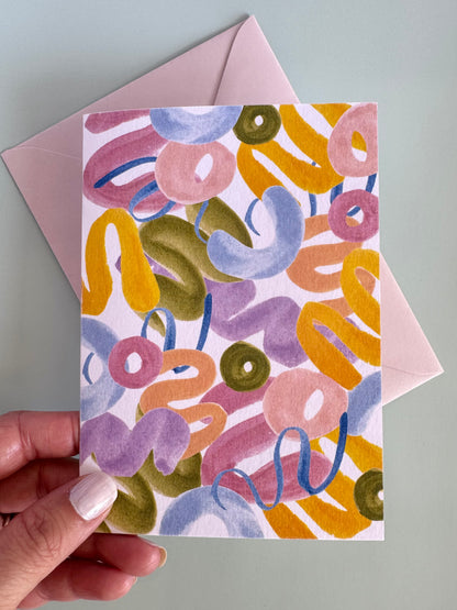Confetti Greeting Card