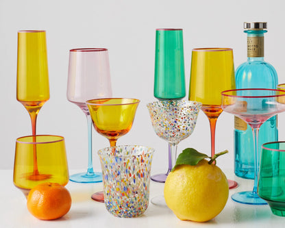 Tropical Punch Tumbler Glass 2P Set One Size