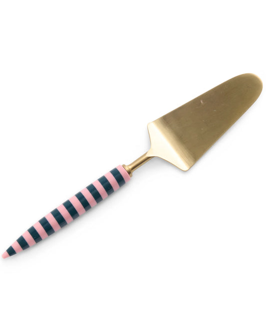 Florence Stripe Brasserie Cake Server One Size