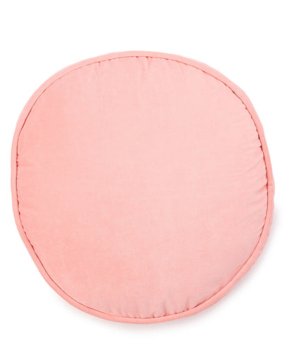 Dusty Rose Velvet Pea Cushion