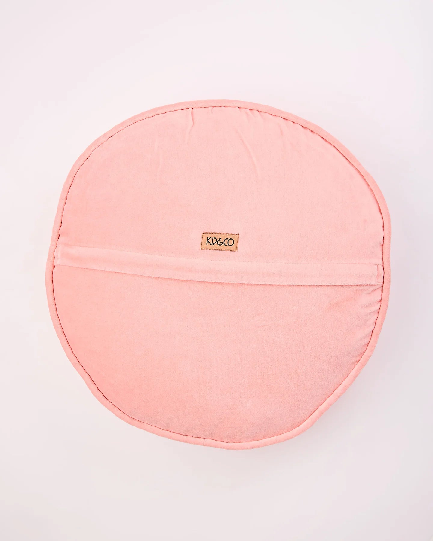 Dusty Rose Velvet Pea Cushion