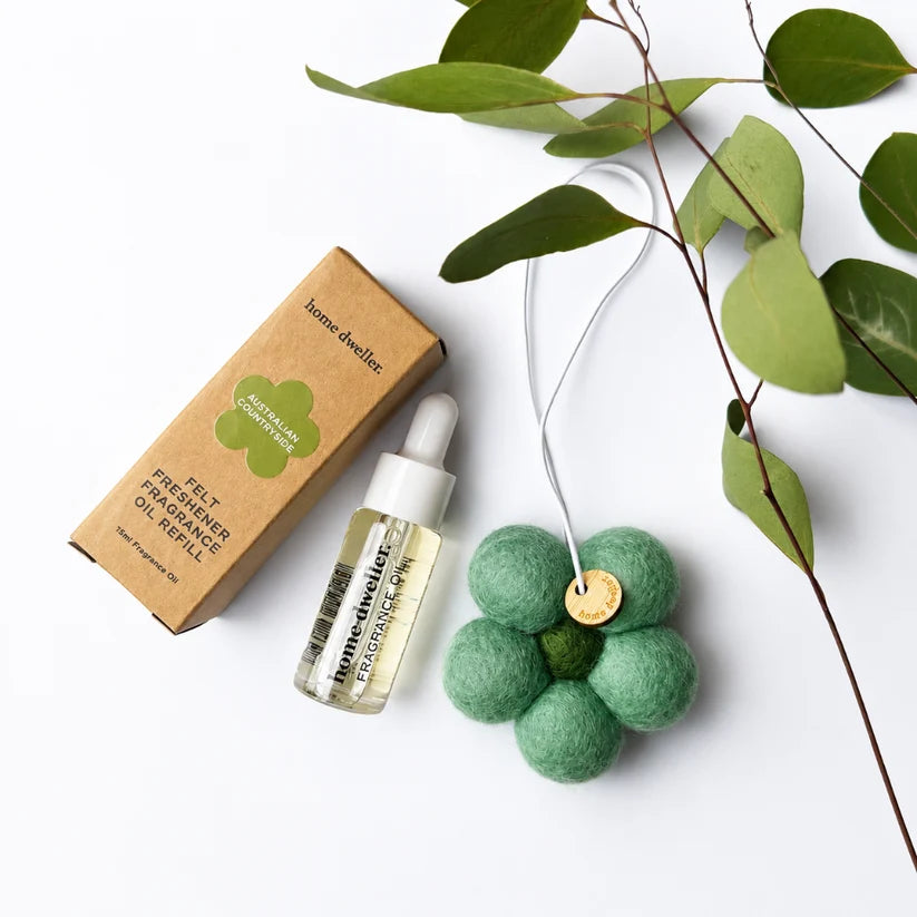 Scented Your Way Felt Freshener - Green Flower
