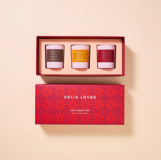 European Holiday - Trio Candle Set