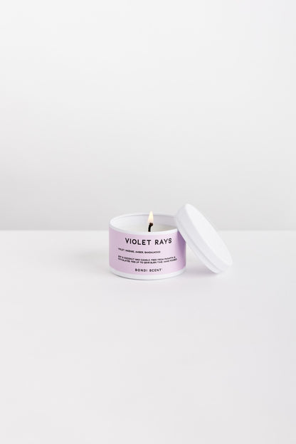 Violet Rays - Candle Tin