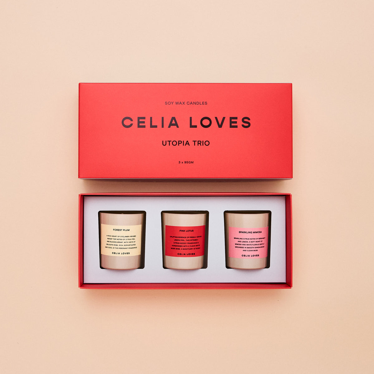 Utopia - Trio Candle Set