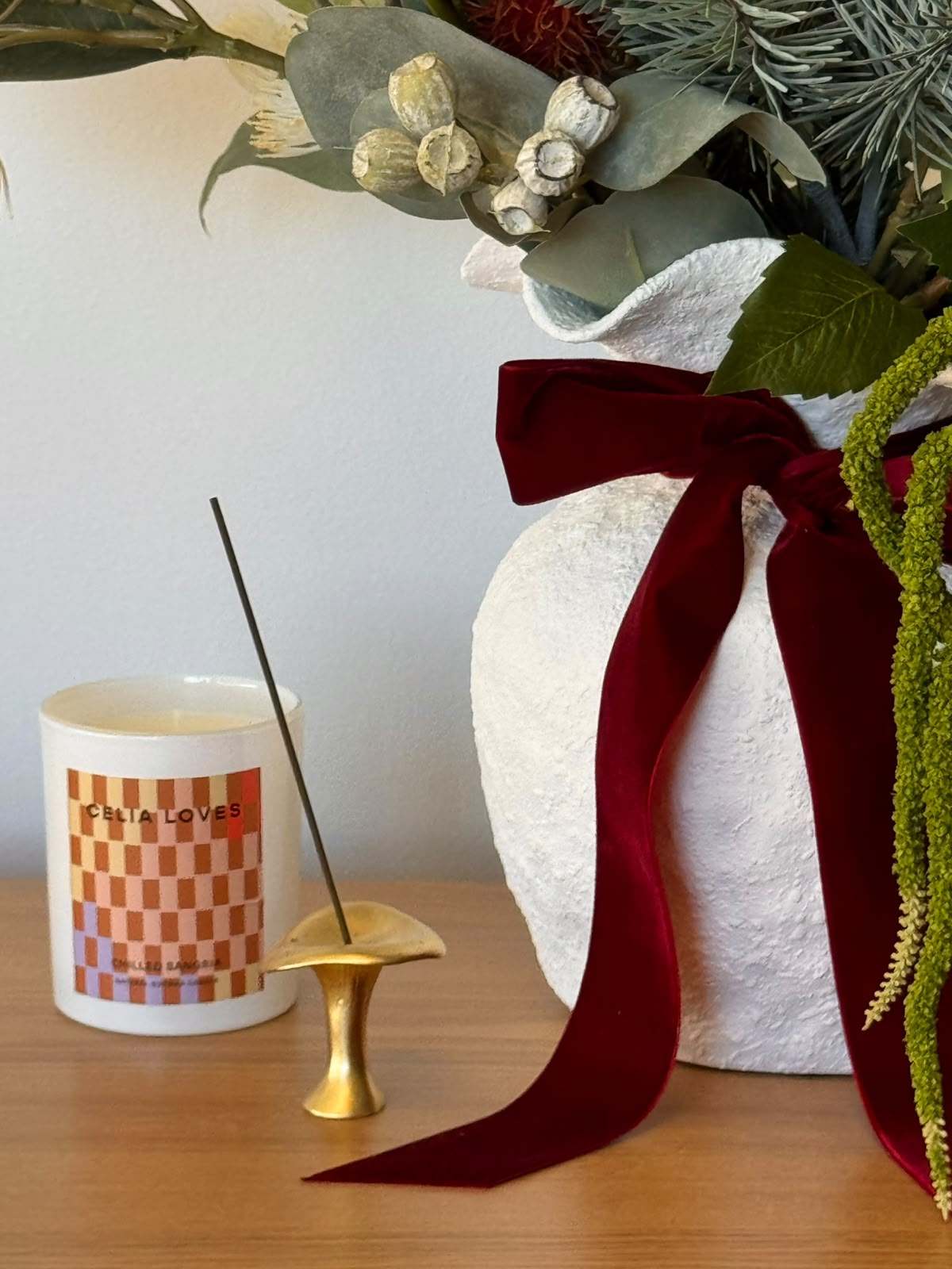 Maria’s Christmas/limited-edition arrangement - MADE TO ORDER + PICK UP ONLY