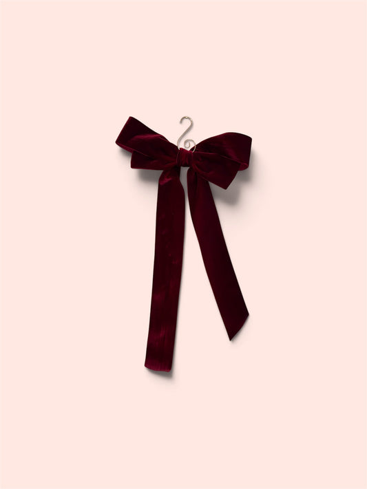 Handmade Velvet Bow