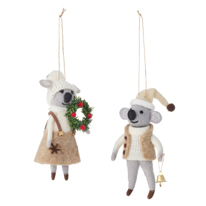 Assorted Christmas Felt Ornaments