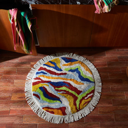 Zoi Round Bath Mat
