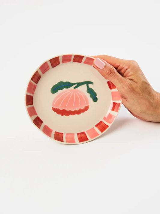 BLOOMIE PINK FLOWER DISH