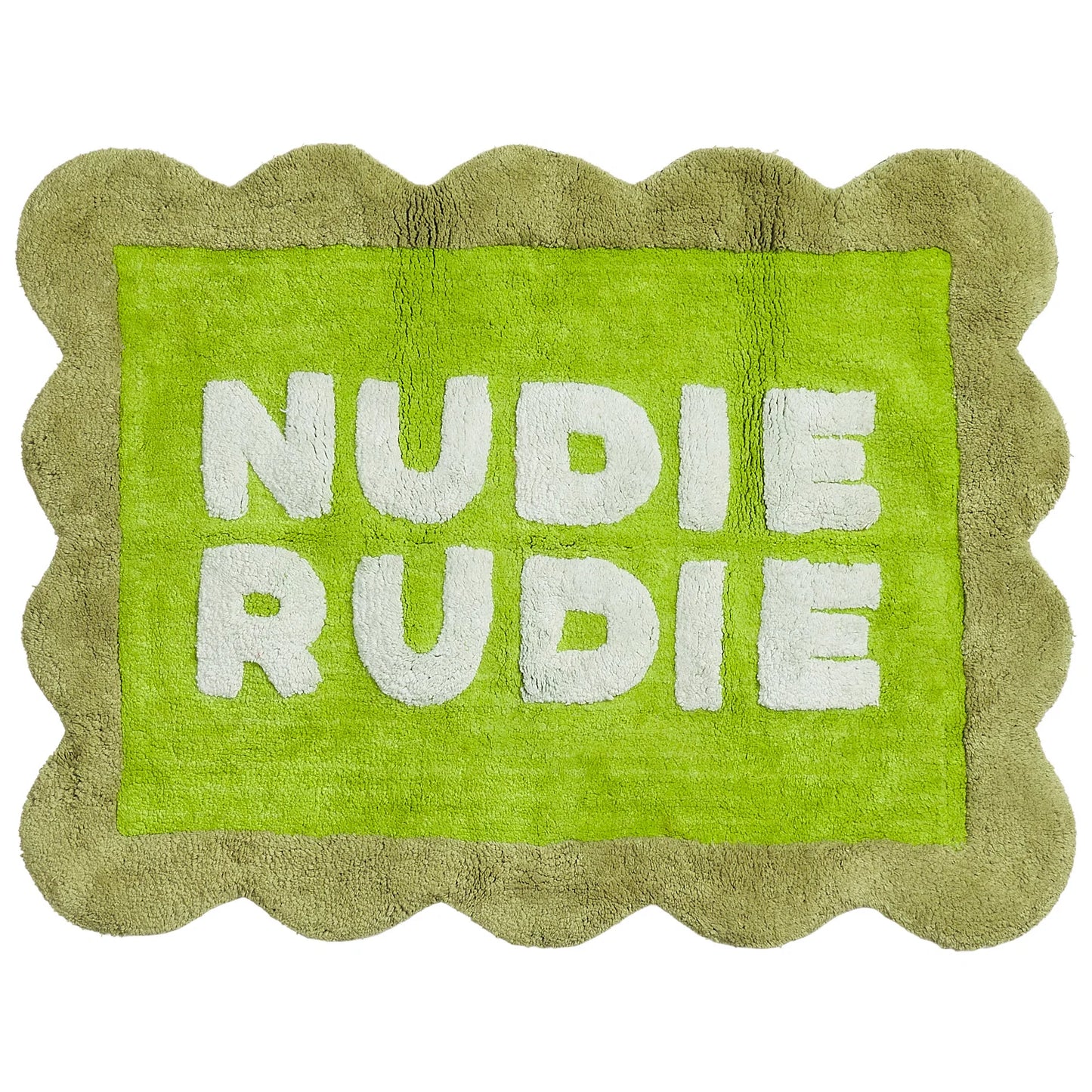 Romy Nudie Bath Mat - Cactus Green