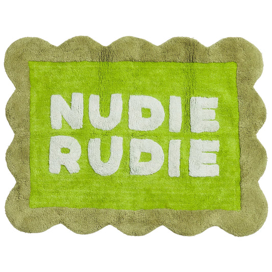 Romy Nudie Bath Mat - Cactus Green