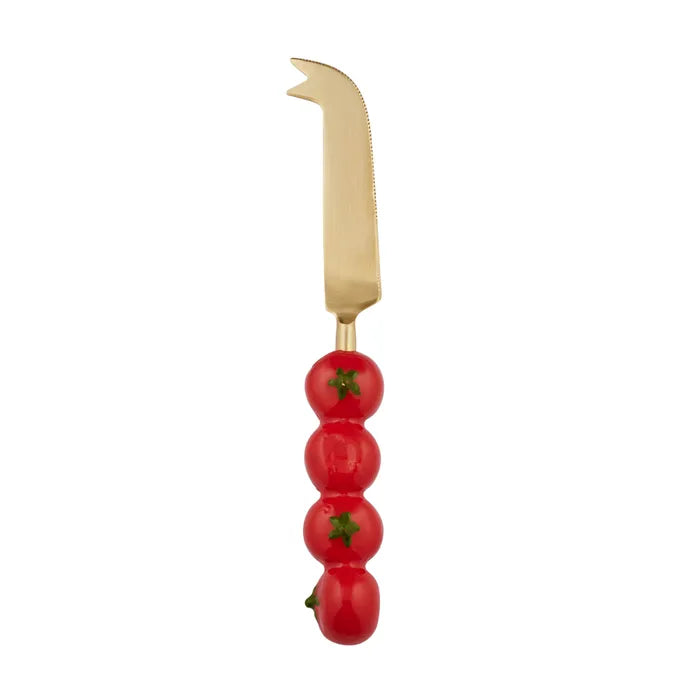 Tomato Stainless Steel Enamel Cheese Knife