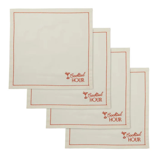 Social Club Napkin Set/4