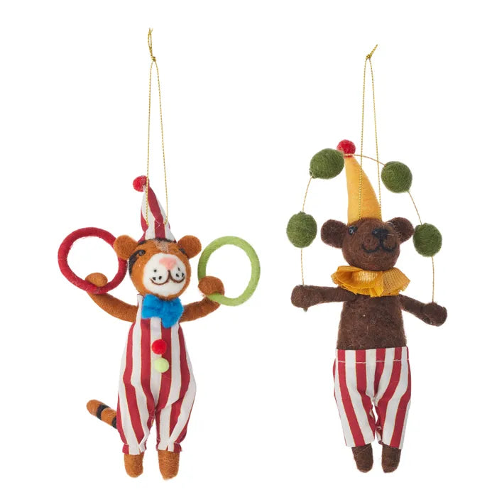 Assorted Christmas Felt Ornaments